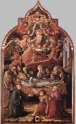 Funeral of St Jerome Fra Filippo Lippi